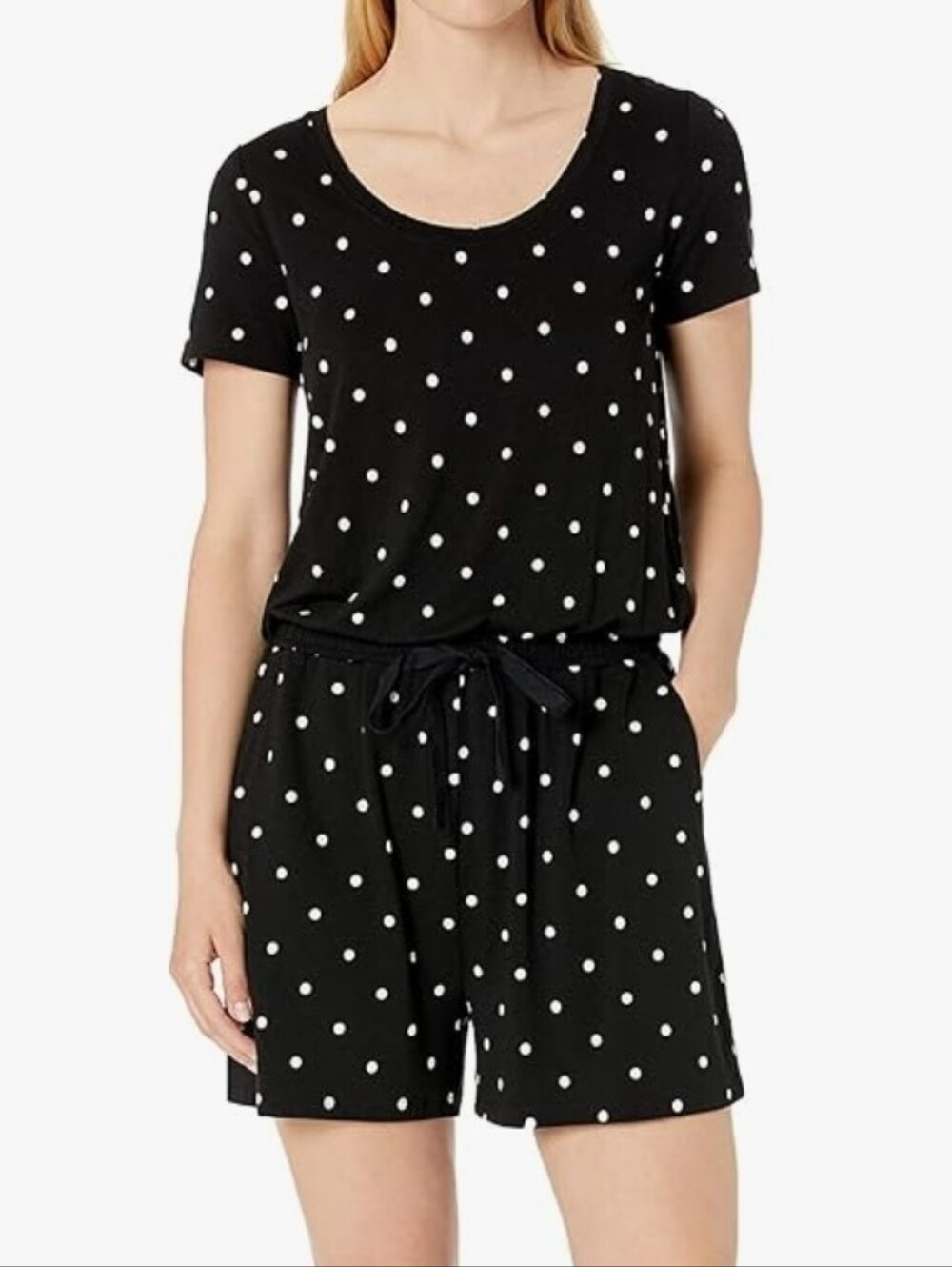 Polkadot Romper...with pockets!